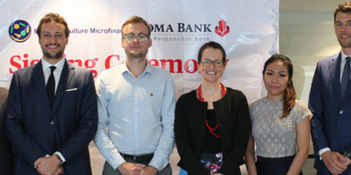 Maha Agriculture Microfinance and Yoma Bank Sign a Funding Agreement